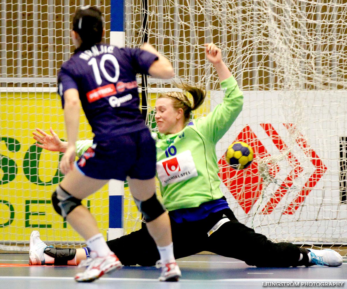 EM-KVAL Sverige-Slovenien 27-20,dam,Arena Skövde,Skövde,Sverige,Handboll,,2011,43945