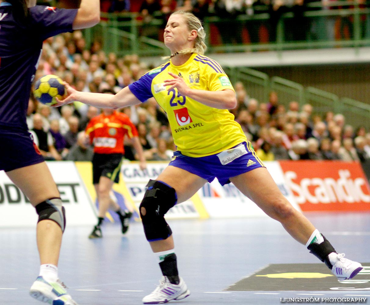 EM-KVAL Sverige-Slovenien 27-20,dam,Arena Skövde,Skövde,Sverige,Handboll,,2011,43966