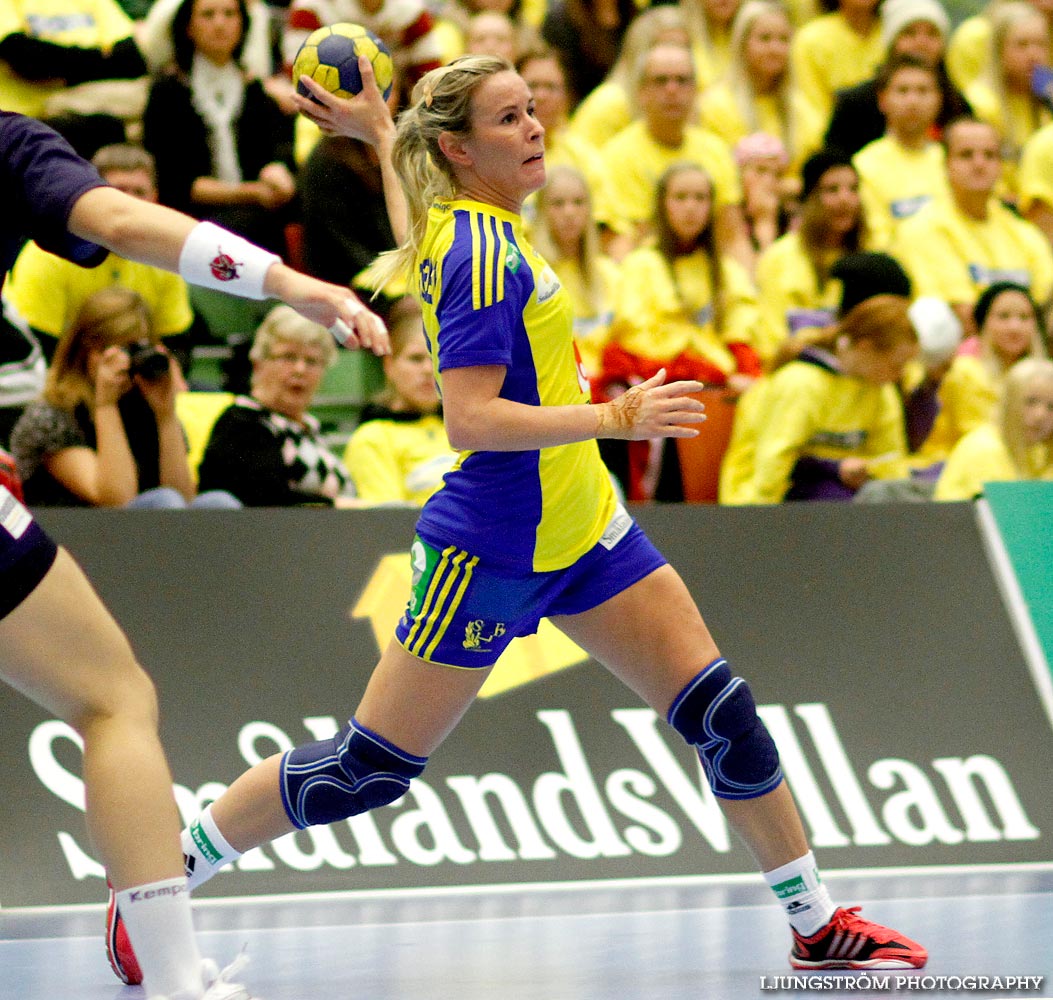 EM-KVAL Sverige-Slovenien 27-20,dam,Arena Skövde,Skövde,Sverige,Handboll,,2011,43971