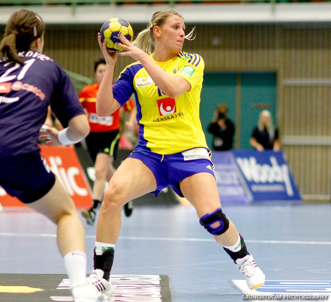 EM-KVAL Sverige-Slovenien 27-20,dam,Arena Skövde,Skövde,Sverige,Handboll,,2011,43974