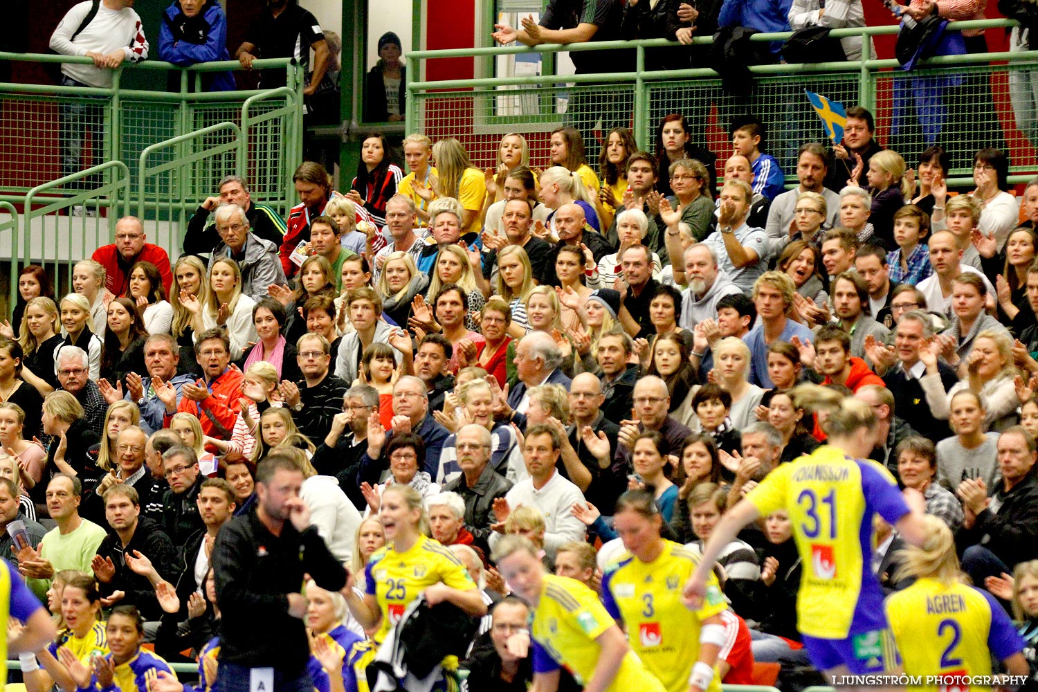 EM-KVAL Sverige-Slovenien 27-20,dam,Arena Skövde,Skövde,Sverige,Handboll,,2011,43980