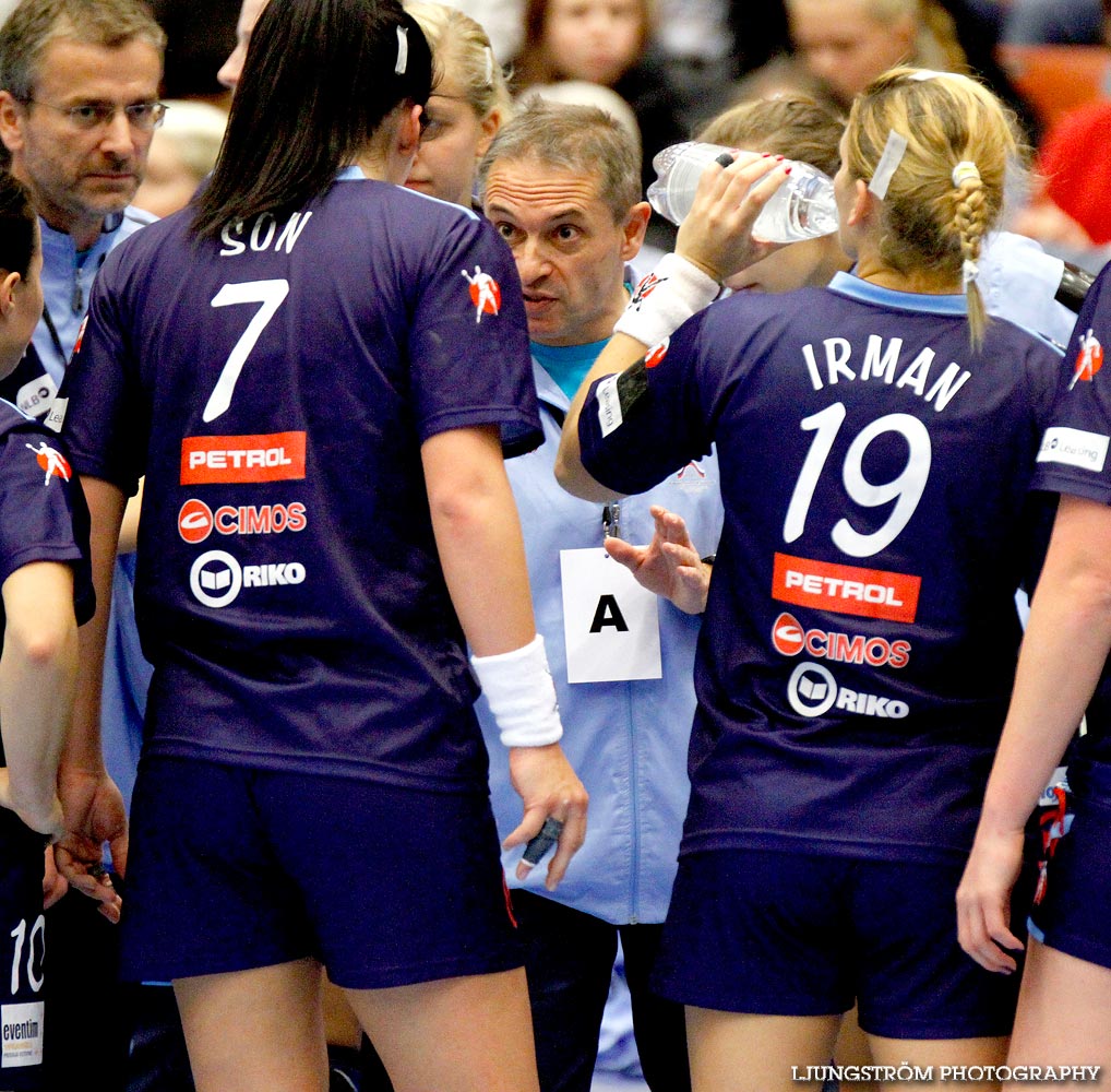 EM-KVAL Sverige-Slovenien 27-20,dam,Arena Skövde,Skövde,Sverige,Handboll,,2011,43984