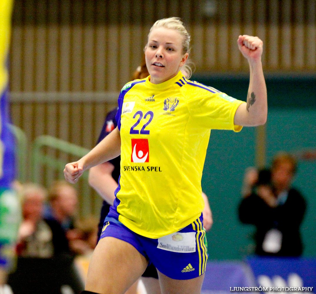 EM-KVAL Sverige-Slovenien 27-20,dam,Arena Skövde,Skövde,Sverige,Handboll,,2011,43997