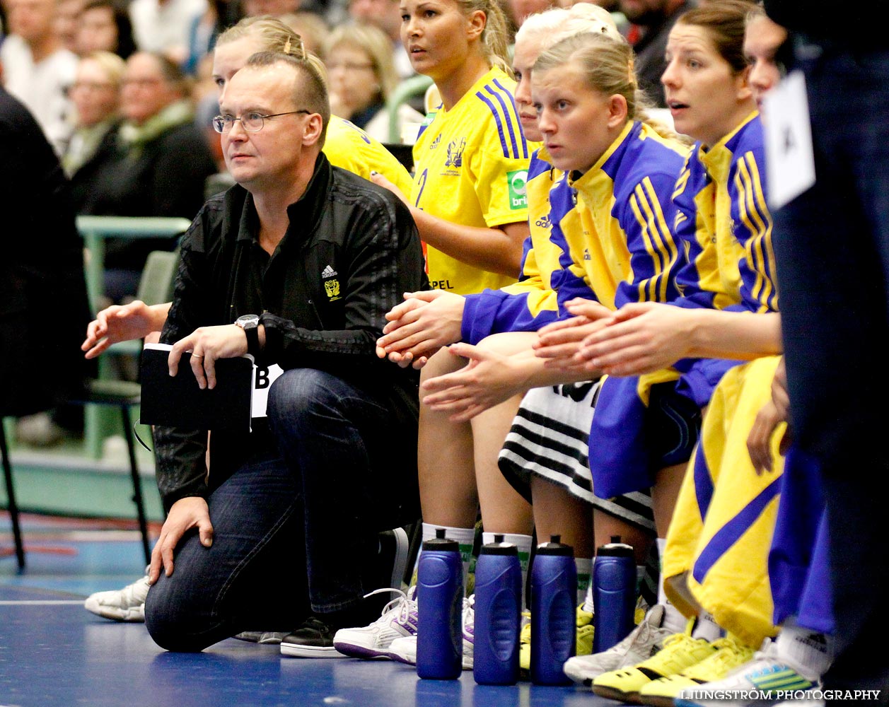 EM-KVAL Sverige-Slovenien 27-20,dam,Arena Skövde,Skövde,Sverige,Handboll,,2011,43998