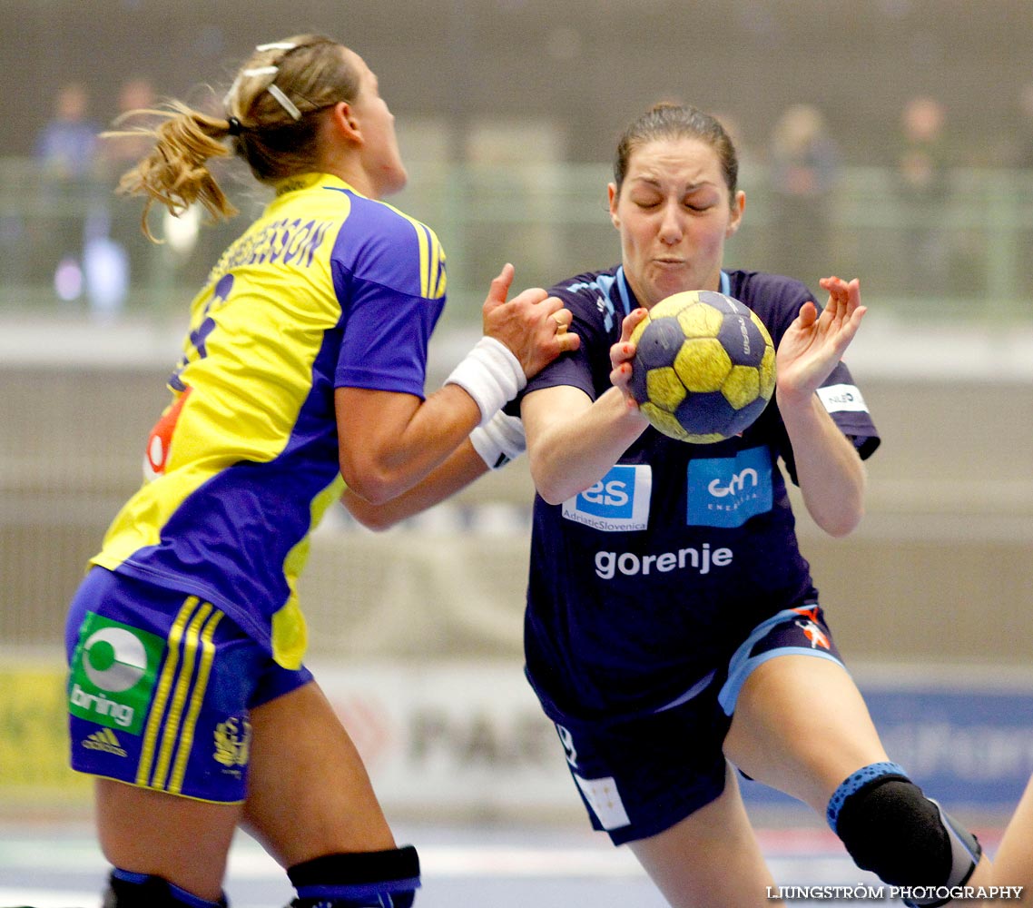 EM-KVAL Sverige-Slovenien 27-20,dam,Arena Skövde,Skövde,Sverige,Handboll,,2011,44004