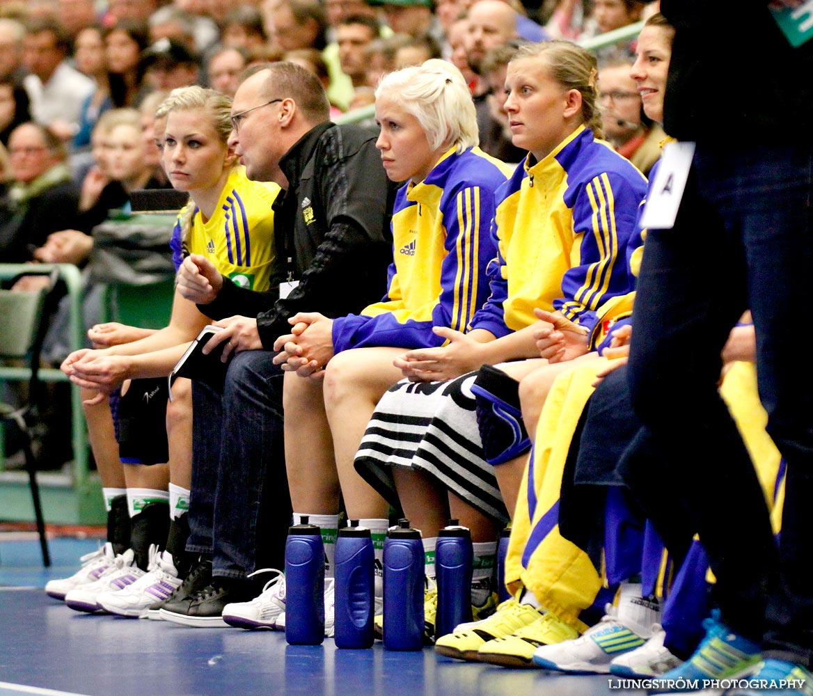 EM-KVAL Sverige-Slovenien 27-20,dam,Arena Skövde,Skövde,Sverige,Handboll,,2011,44006