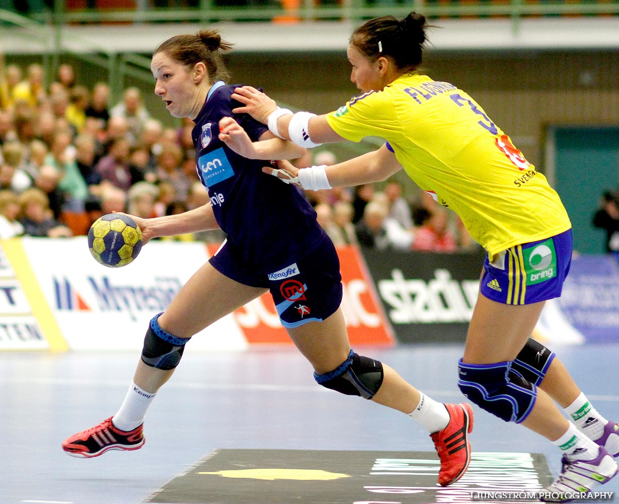 EM-KVAL Sverige-Slovenien 27-20,dam,Arena Skövde,Skövde,Sverige,Handboll,,2011,44009