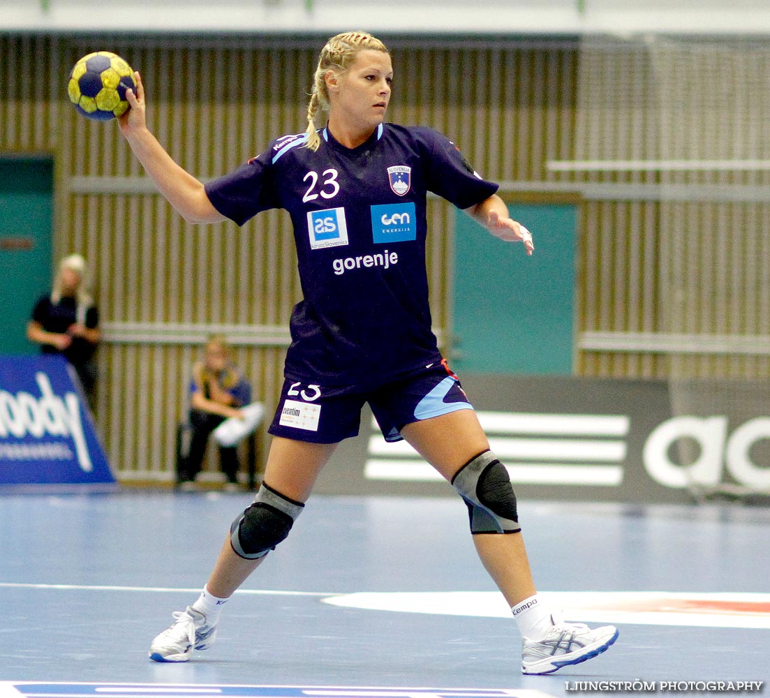 EM-KVAL Sverige-Slovenien 27-20,dam,Arena Skövde,Skövde,Sverige,Handboll,,2011,44011