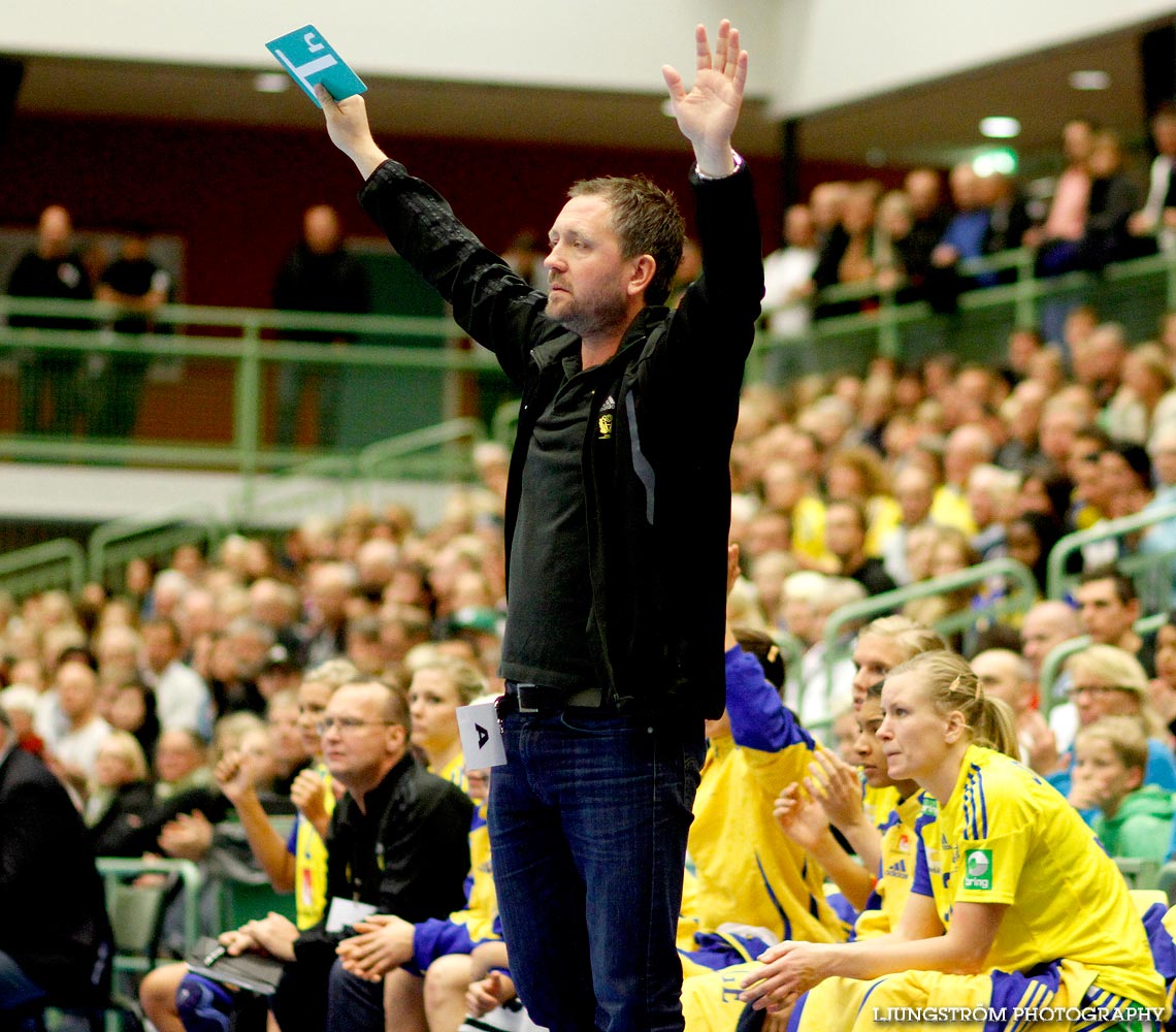 EM-KVAL Sverige-Slovenien 27-20,dam,Arena Skövde,Skövde,Sverige,Handboll,,2011,44014