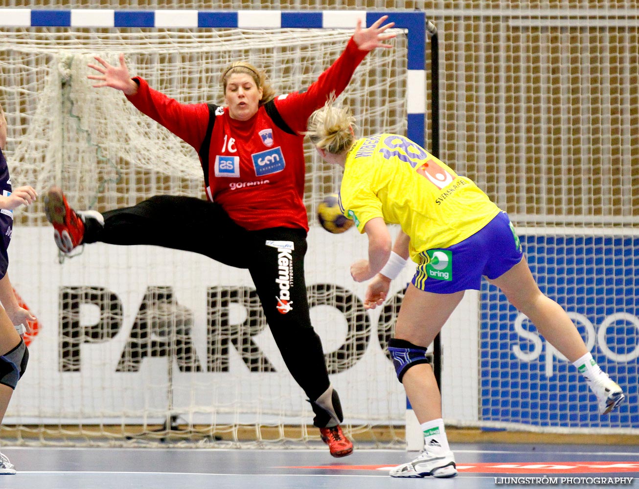 EM-KVAL Sverige-Slovenien 27-20,dam,Arena Skövde,Skövde,Sverige,Handboll,,2011,44019