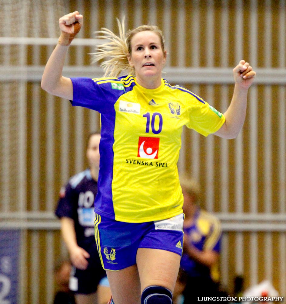 EM-KVAL Sverige-Slovenien 27-20,dam,Arena Skövde,Skövde,Sverige,Handboll,,2011,44021