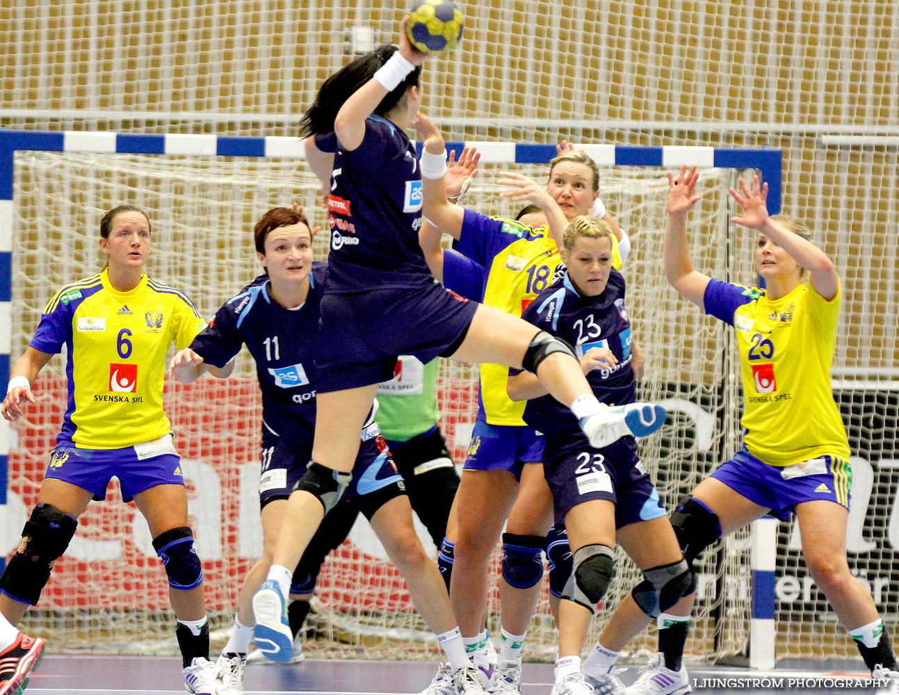 EM-KVAL Sverige-Slovenien 27-20,dam,Arena Skövde,Skövde,Sverige,Handboll,,2011,44027