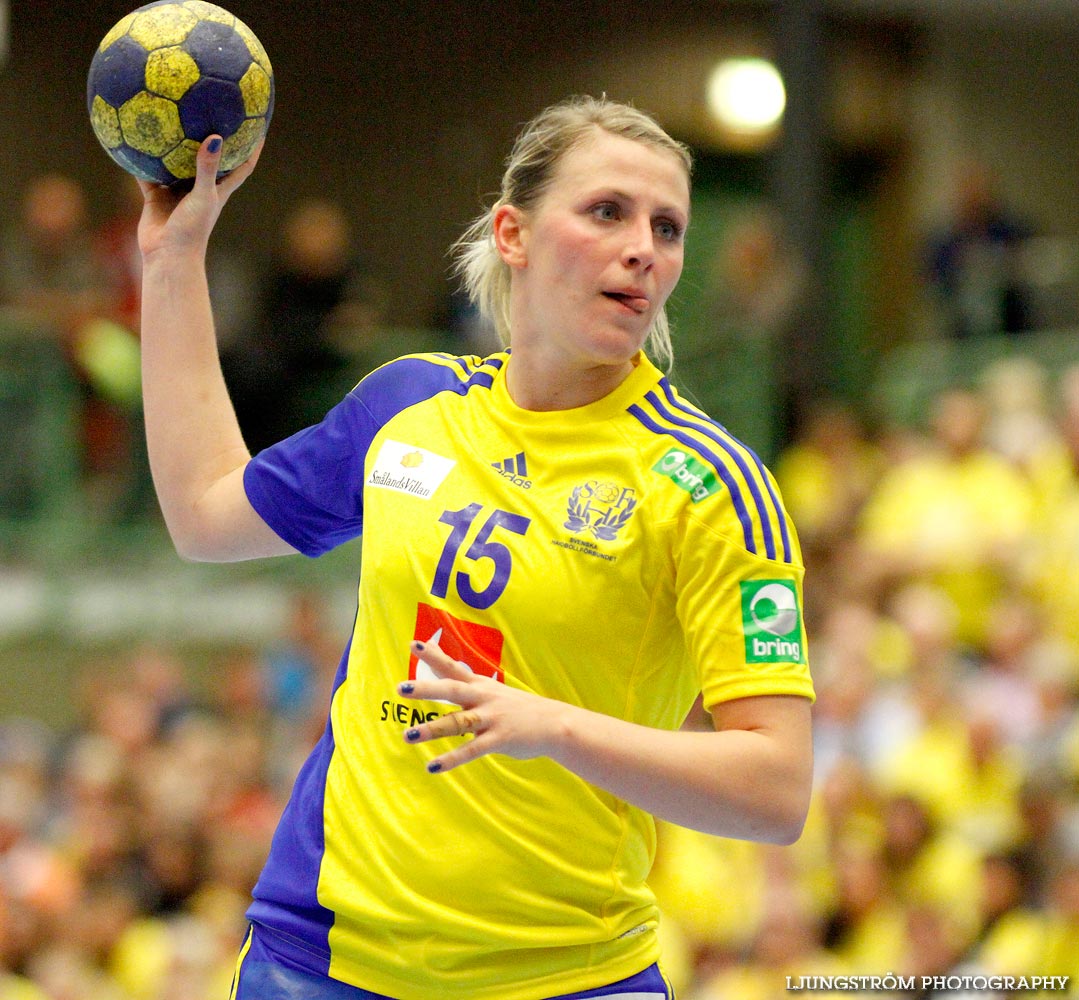 EM-KVAL Sverige-Slovenien 27-20,dam,Arena Skövde,Skövde,Sverige,Handboll,,2011,44029