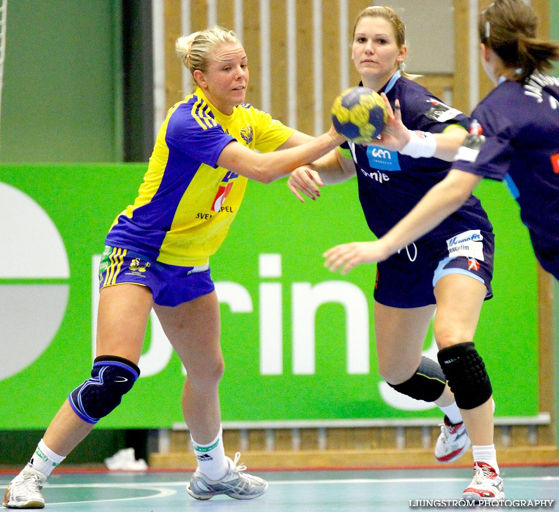 EM-KVAL Sverige-Slovenien 27-20,dam,Arena Skövde,Skövde,Sverige,Handboll,,2011,44032