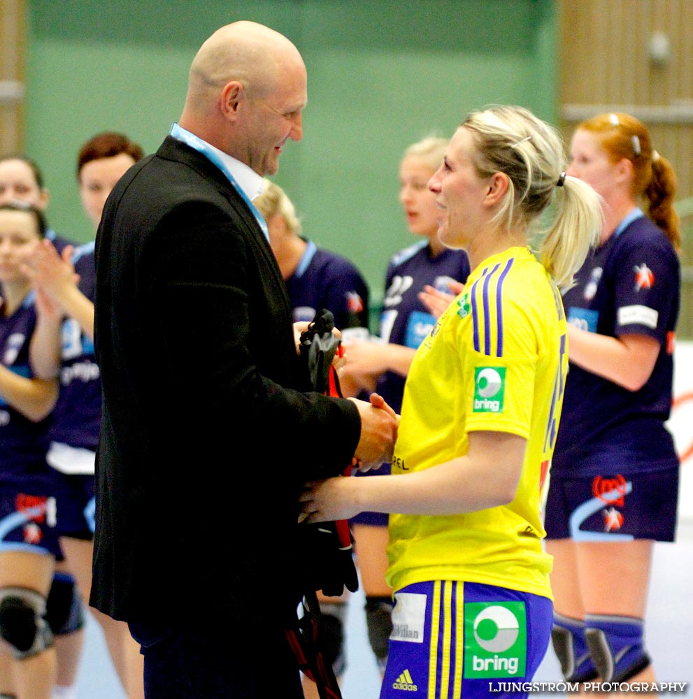 EM-KVAL Sverige-Slovenien 27-20,dam,Arena Skövde,Skövde,Sverige,Handboll,,2011,44051