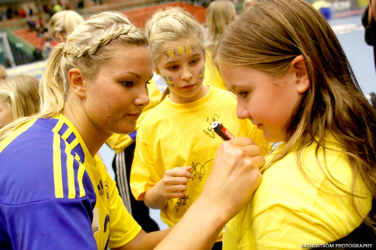 EM-KVAL Sverige-Slovenien 27-20,dam,Arena Skövde,Skövde,Sverige,Handboll,,2011,44059