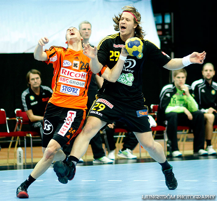 EHF Champions League IK Sävehof-Kadetten Schaffhausen 31-25,herr,Scandinavium,Göteborg,Sverige,Handboll,,2011,45163