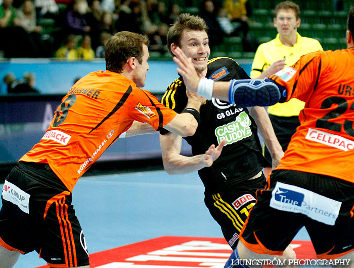 EHF Champions League IK Sävehof-Kadetten Schaffhausen 31-25,herr,Scandinavium,Göteborg,Sverige,Handboll,,2011,45178