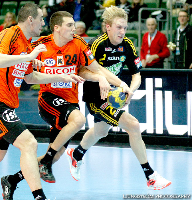 EHF Champions League IK Sävehof-Kadetten Schaffhausen 31-25,herr,Scandinavium,Göteborg,Sverige,Handboll,,2011,45197