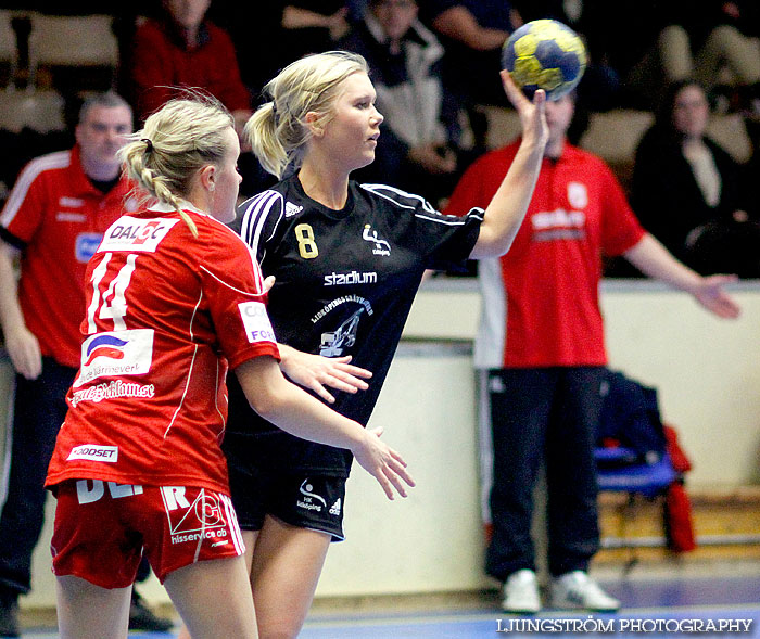 USM Steg 3 Damjuniorer Skövde HF-HK Lidköping 18-17,dam,Skövde Idrottshall,Skövde,Sverige,Ungdoms-SM,Handboll,2011,45413