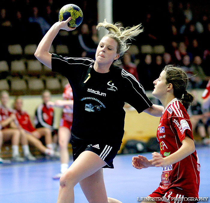 USM Steg 3 Damjuniorer Skövde HF-HK Lidköping 18-17,dam,Skövde Idrottshall,Skövde,Sverige,Ungdoms-SM,Handboll,2011,45415