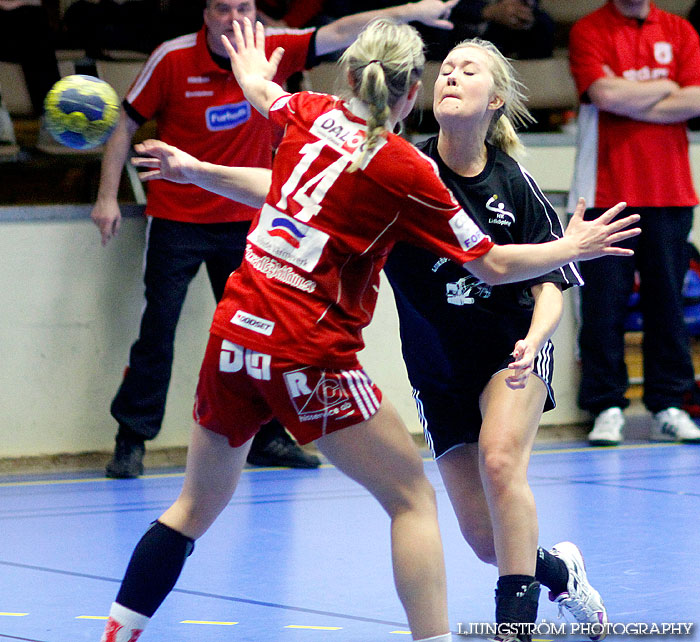 USM Steg 3 Damjuniorer Skövde HF-HK Lidköping 18-17,dam,Skövde Idrottshall,Skövde,Sverige,Ungdoms-SM,Handboll,2011,45417