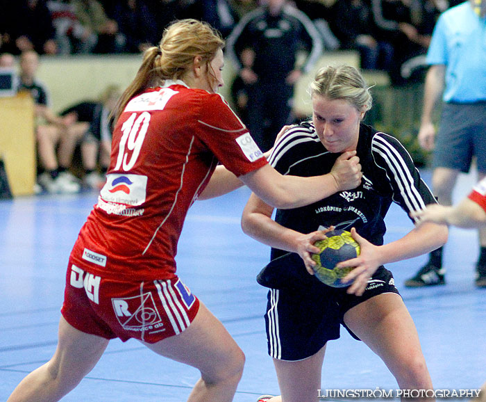 USM Steg 3 Damjuniorer Skövde HF-HK Lidköping 18-17,dam,Skövde Idrottshall,Skövde,Sverige,Ungdoms-SM,Handboll,2011,45422