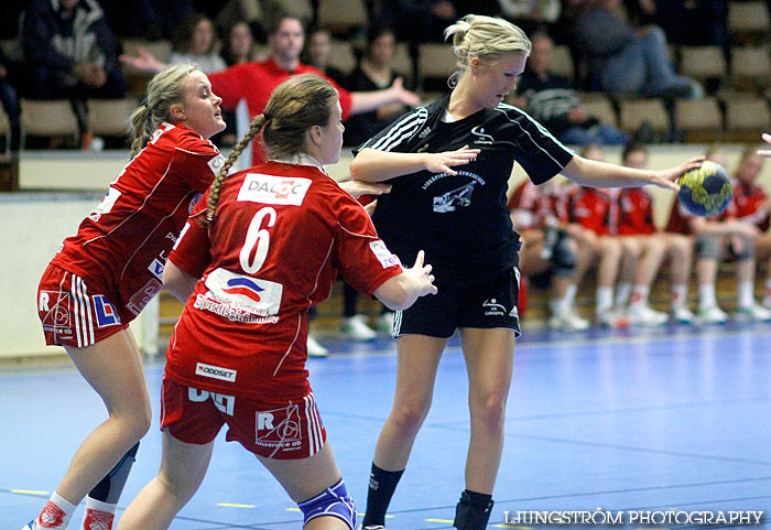 USM Steg 3 Damjuniorer Skövde HF-HK Lidköping 18-17,dam,Skövde Idrottshall,Skövde,Sverige,Ungdoms-SM,Handboll,2011,45424