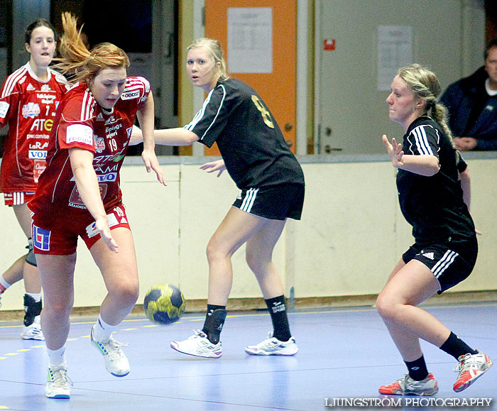 USM Steg 3 Damjuniorer Skövde HF-HK Lidköping 18-17,dam,Skövde Idrottshall,Skövde,Sverige,Ungdoms-SM,Handboll,2011,45426