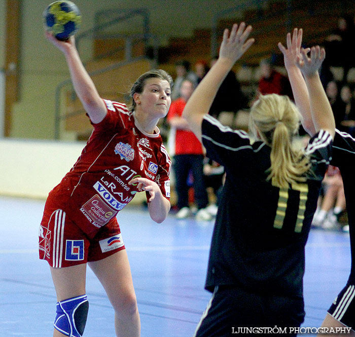 USM Steg 3 Damjuniorer Skövde HF-HK Lidköping 18-17,dam,Skövde Idrottshall,Skövde,Sverige,Ungdoms-SM,Handboll,2011,205545