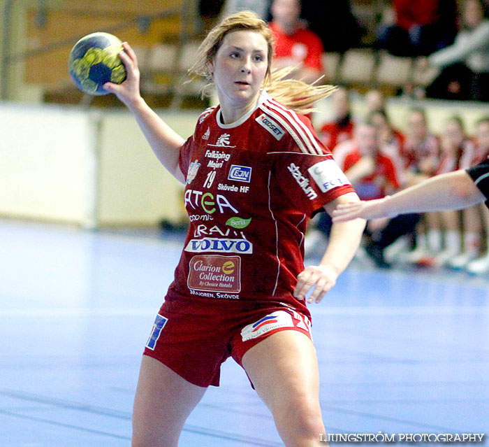 USM Steg 3 Damjuniorer Skövde HF-HK Lidköping 18-17,dam,Skövde Idrottshall,Skövde,Sverige,Ungdoms-SM,Handboll,2011,45434