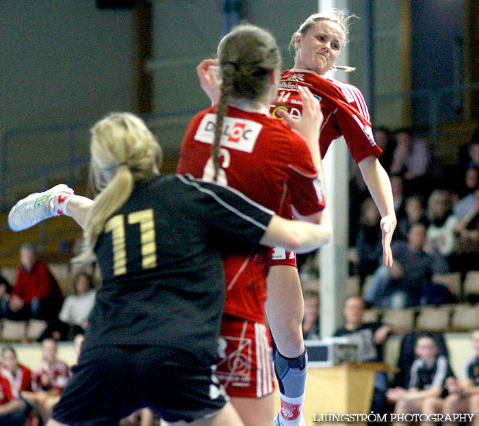 USM Steg 3 Damjuniorer Skövde HF-HK Lidköping 18-17,dam,Skövde Idrottshall,Skövde,Sverige,Ungdoms-SM,Handboll,2011,45449