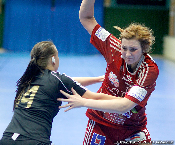 USM Steg 3 Damjuniorer Skövde HF-HK Lidköping 18-17,dam,Skövde Idrottshall,Skövde,Sverige,Ungdoms-SM,Handboll,2011,45460