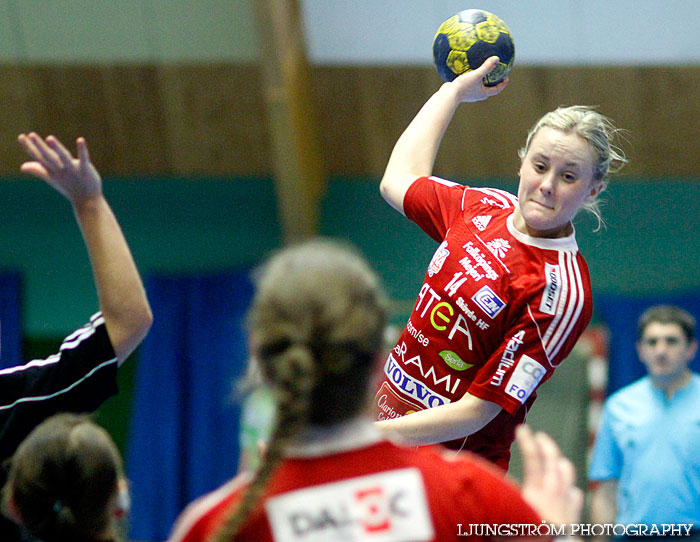 USM Steg 3 Damjuniorer Skövde HF-HK Lidköping 18-17,dam,Skövde Idrottshall,Skövde,Sverige,Ungdoms-SM,Handboll,2011,45464