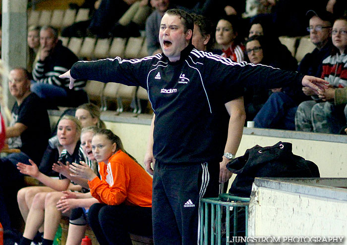 USM Steg 3 Damjuniorer Skövde HF-HK Lidköping 18-17,dam,Skövde Idrottshall,Skövde,Sverige,Ungdoms-SM,Handboll,2011,45466