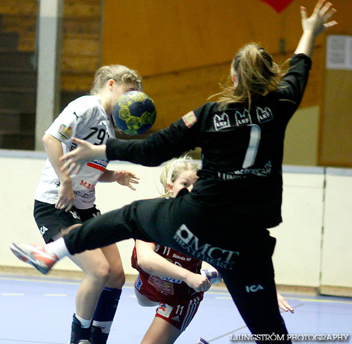 USM Steg 3 Damjuniorer Skövde HF-Lugi HF 32-19,dam,Skövde Idrottshall,Skövde,Sverige,Ungdoms-SM,Handboll,2011,45472