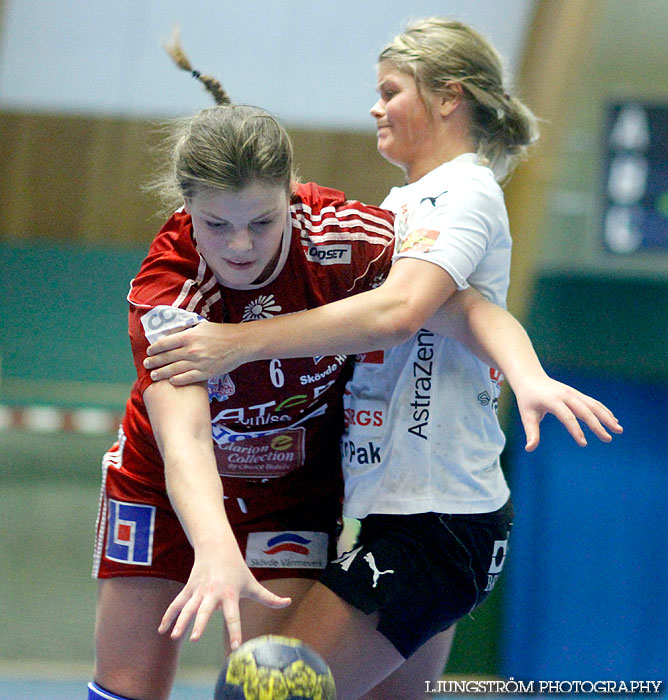 USM Steg 3 Damjuniorer Skövde HF-Lugi HF 32-19,dam,Skövde Idrottshall,Skövde,Sverige,Ungdoms-SM,Handboll,2011,45477