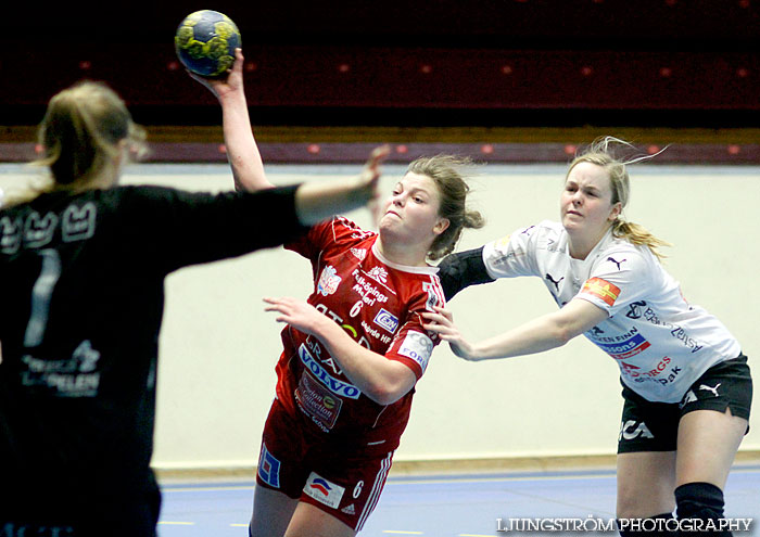 USM Steg 3 Damjuniorer Skövde HF-Lugi HF 32-19,dam,Skövde Idrottshall,Skövde,Sverige,Ungdoms-SM,Handboll,2011,45482