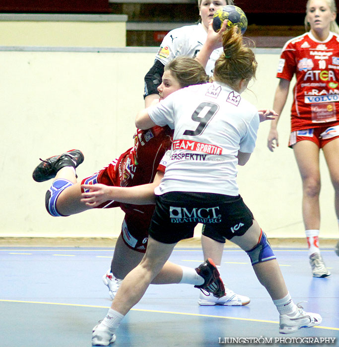 USM Steg 3 Damjuniorer Skövde HF-Lugi HF 32-19,dam,Skövde Idrottshall,Skövde,Sverige,Ungdoms-SM,Handboll,2011,45485