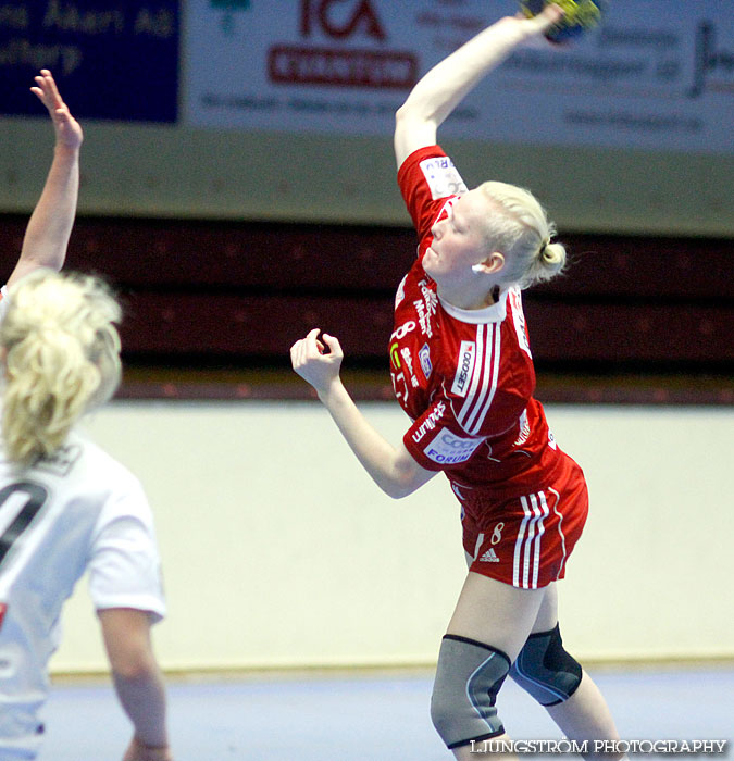 USM Steg 3 Damjuniorer Skövde HF-Lugi HF 32-19,dam,Skövde Idrottshall,Skövde,Sverige,Ungdoms-SM,Handboll,2011,45488