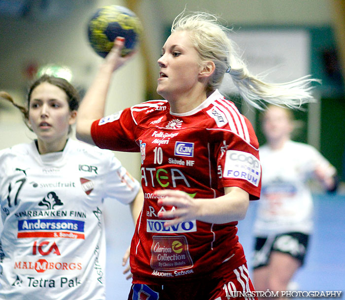 USM Steg 3 Damjuniorer Skövde HF-Lugi HF 32-19,dam,Skövde Idrottshall,Skövde,Sverige,Ungdoms-SM,Handboll,2011,45492