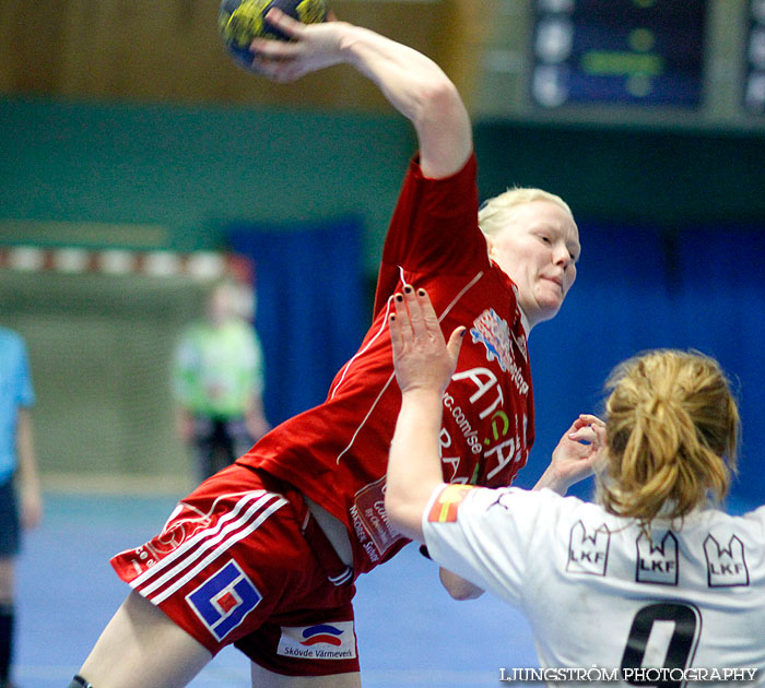 USM Steg 3 Damjuniorer Skövde HF-Lugi HF 32-19,dam,Skövde Idrottshall,Skövde,Sverige,Ungdoms-SM,Handboll,2011,45497