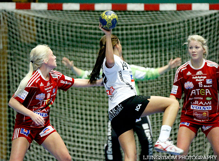 USM Steg 3 Damjuniorer Skövde HF-Lugi HF 32-19,dam,Skövde Idrottshall,Skövde,Sverige,Ungdoms-SM,Handboll,2011,45502