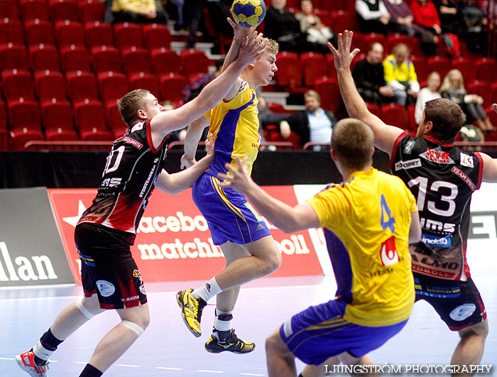 Träningsmatch Sverige U20-AG Köpenhamn/HK Malmö 24-30,herr,Malmö Arena,Malmö,Sverige,Handboll,,2012,46333