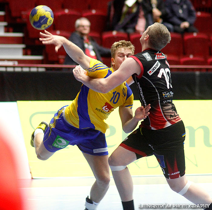 Träningsmatch Sverige U20-AG Köpenhamn/HK Malmö 24-30,herr,Malmö Arena,Malmö,Sverige,Handboll,,2012,46336