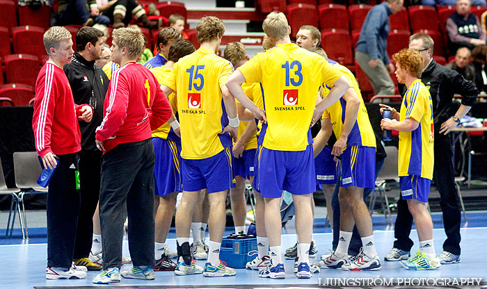 Träningsmatch Sverige U20-AG Köpenhamn/HK Malmö 24-30,herr,Malmö Arena,Malmö,Sverige,Handboll,,2012,46345