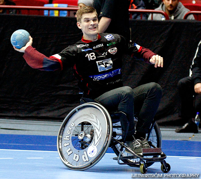 Uppvisning rullstolshandboll HK Malmö-H43 Wheelers,mix,Malmö Arena,Malmö,Sverige,Handboll,,2012,46384