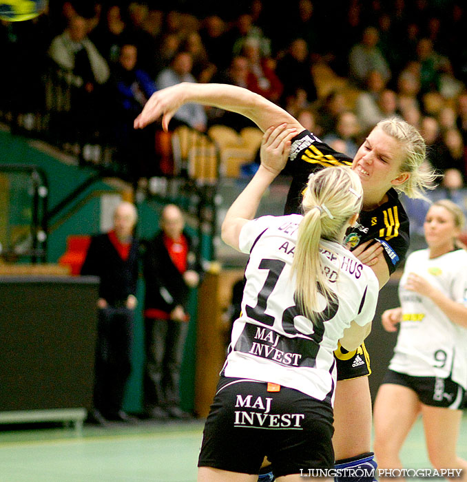 EHF Cupvinnarcupen 1/8-final IK Sävehof-Viborg HK 28-29,dam,Partillebohallen,Partille,Sverige,Handboll,,2012,47412