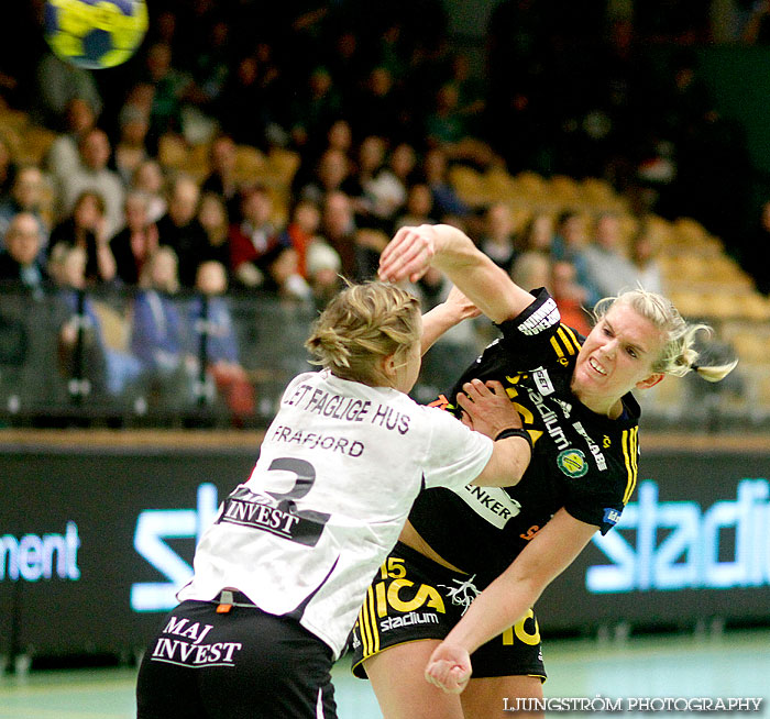 EHF Cupvinnarcupen 1/8-final IK Sävehof-Viborg HK 28-29,dam,Partillebohallen,Partille,Sverige,Handboll,,2012,47418