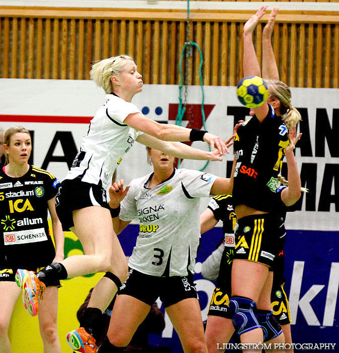 EHF Cupvinnarcupen 1/8-final IK Sävehof-Viborg HK 28-29,dam,Partillebohallen,Partille,Sverige,Handboll,,2012,47421